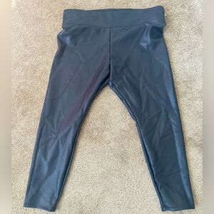 Express pleather leggings